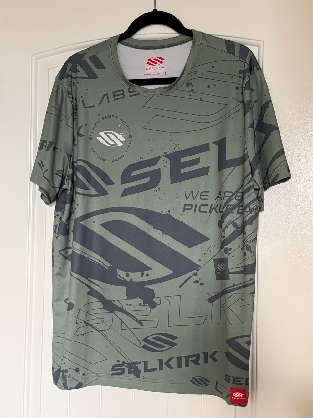 Selkirk Sport Performance Men's Short Sleeve Pickleball Tee - Green Large